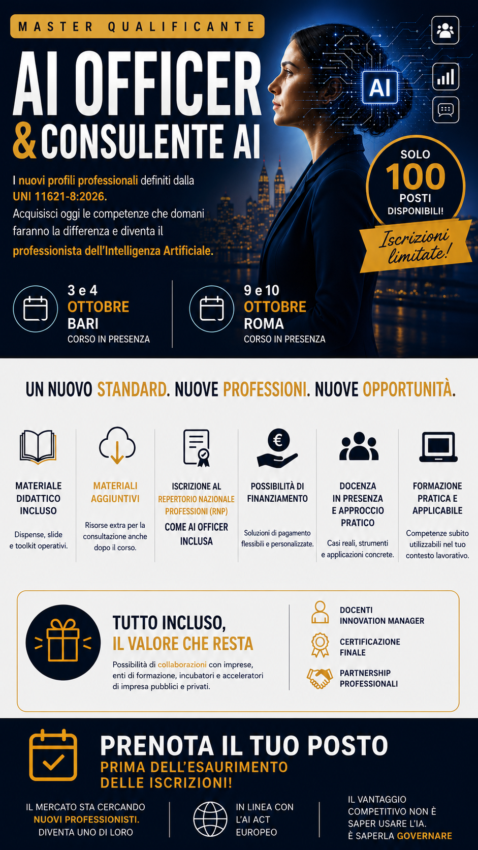 Master AI Officer e Consulente AI
